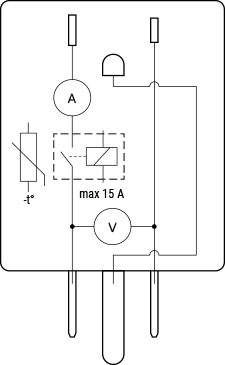 Shelly Plus Plug US simplified internal schematics
